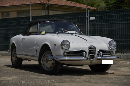 1958 Alfa Romeo Giulietta Spider For Sale
