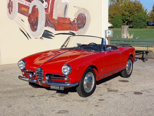 1961 Alfa Romeo Giulietta Spider 1300 VELOCE In vendita