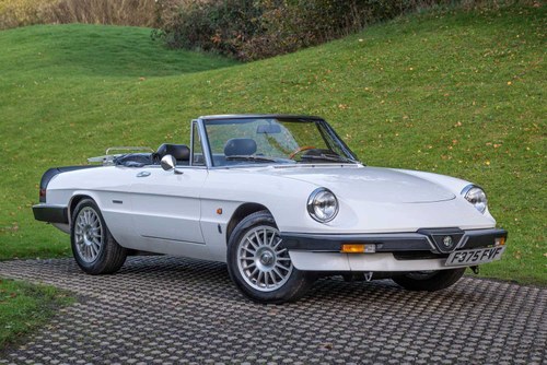 1988 Alfa Romeo Spider S3 1.6 For Sale by Auction