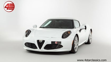 Alfa Romeo 4C /// High Spec /// FSH /// 24k Miles