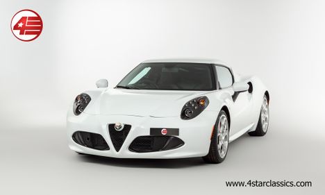 Alfa Romeo 4C /// High Spec /// FSH /// 24k Miles