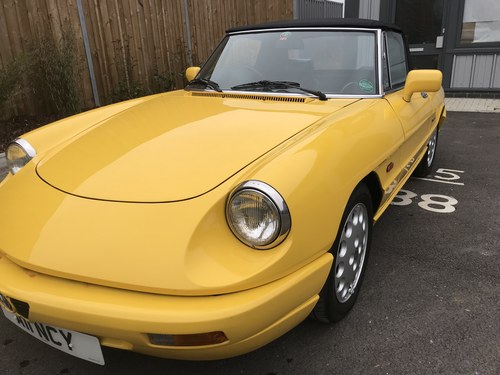 1993 ALFA SPIDER S4, GIALLO YELLOW, 38K MILES, STUNNING Kaufen Bei