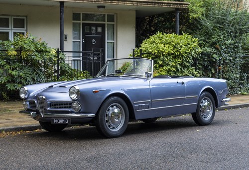 1960 Alfa Romeo 2000 Touring Spider (LHD) Kaufen Bei