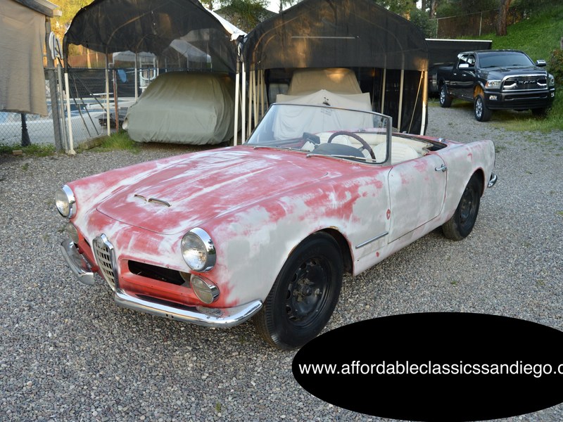 1959 Alfa Romeo 2000 Spider