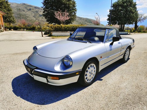 1988 Alfa Romeo DUETTO Spider 2.0 Quadrifoglio verde ASI In vendita