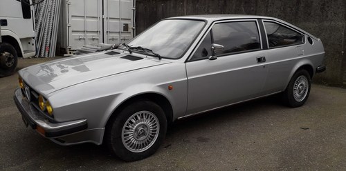 1979 Great AlfaSud Sprint 1.5, rustfree, chrome bumpers Swiss car SOLD