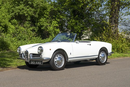 1958 ALFA-ROMEO SPIDER - COMING TO AUCTION 17TH JUNE For Sale by Auction