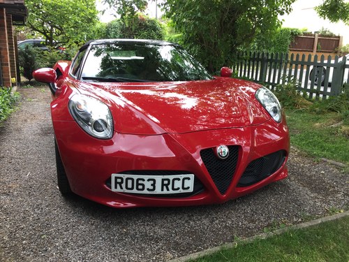 2016 Alfa Romeo 4C Spider