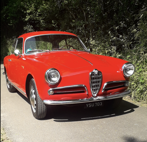 1958 Alfa Romeo Giulietta Sprint 750B. SOLD
