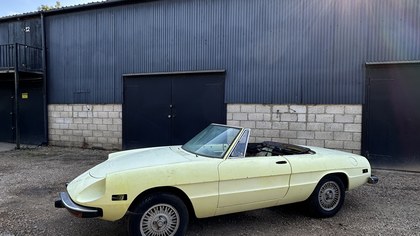 1974 Alfa Romeo Spider Rolling Shell LHD