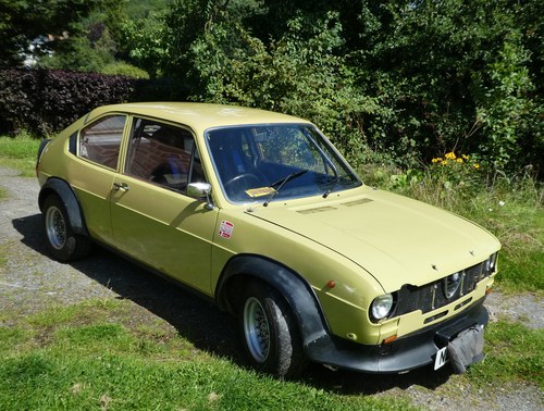 1976 Alfa Romeo Alfasud Ti, Mr Steve Soper ex-driver.