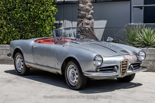 1963 Alfa Romeo Giulietta Spider For Sale