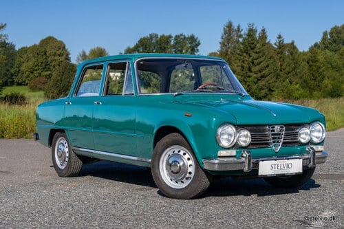 1969 Alfa Romeo Giulia 1300/1600 TI - LHD Pino Verde VERKAUFT