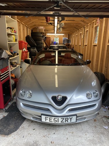 2001 Alfa Romeo Spider red leather long mot