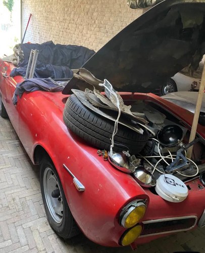 1963 Alfa Romeo Touring Spider 2600 project matching SOLD