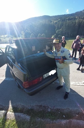 Alfa Romeo 75 Turbo America Miki Biason Signature