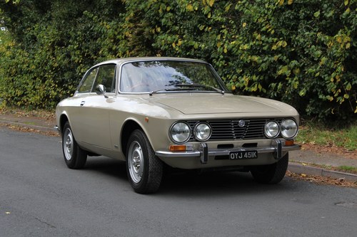 1972 Alfa Romeo 2000 GTV - 32000 Miles VERKAUFT