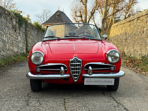 1962 Alfa Romeo Giulietta Spider