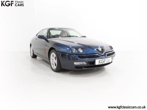 1998 Alfa Romeo GTV 3.0 V6 24V Lusso, Two Owners and 17,453 Miles SOLD