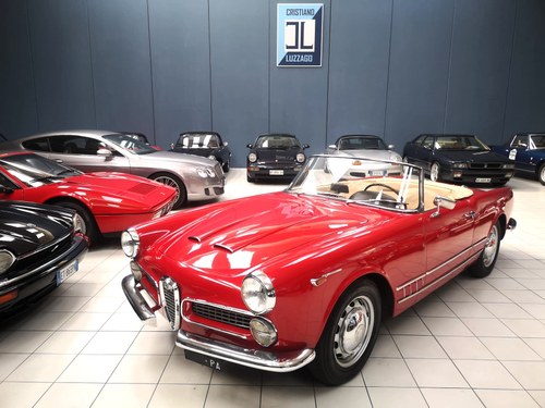 1959 ALFA ROMEO 2000 TOURING SPIDER À venda