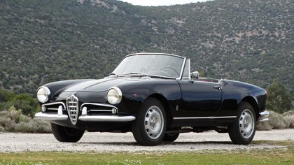 1961 Alfa Romeo Giuletta Spider 'Normale', Nero/Rosso