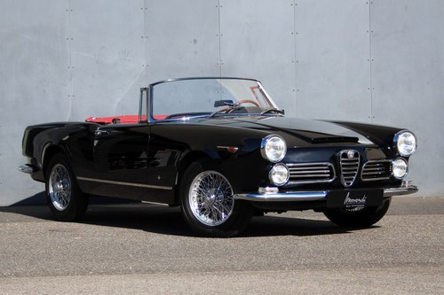 1964 Alfa Romeo 2600 Touring Spider LHD For Sale
