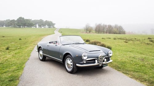 1964 Alfa Romeo Giulia Spider – PROPERTY OF STEVE COOGAN Kaufen Bei