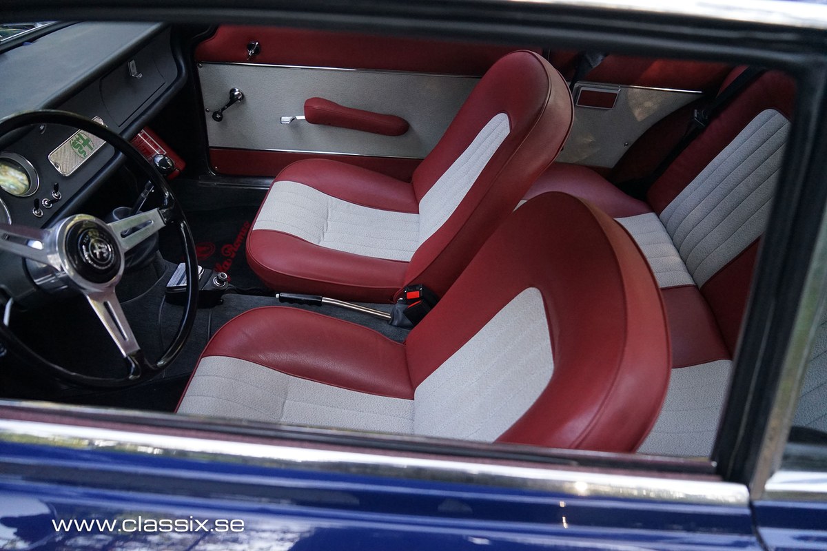 1966 Alfa Romeo Giulia Bleu Manuel, 5 vitesses Conduite à gauche in ...