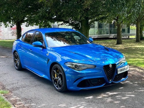 2020 Alfa Romeo Giulia Quadrifoglio – Misano blue - Warranty VERKAUFT
