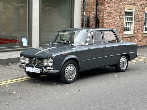 1965 Alfa Romeo Giulia 1600 TI UK RHD 5 speed VENDU