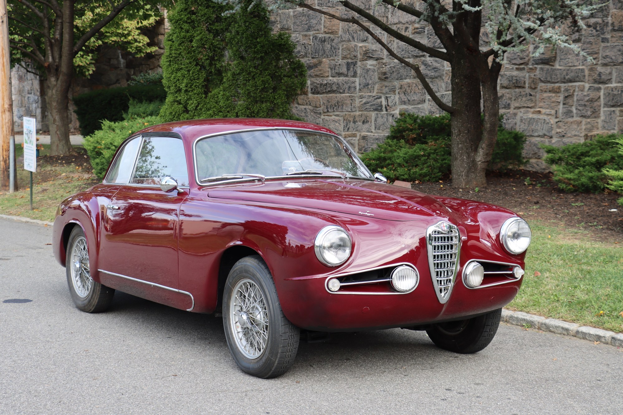 1954 Alfa Romeo 1900 superleggara Touring Coupe#25462, foto 1