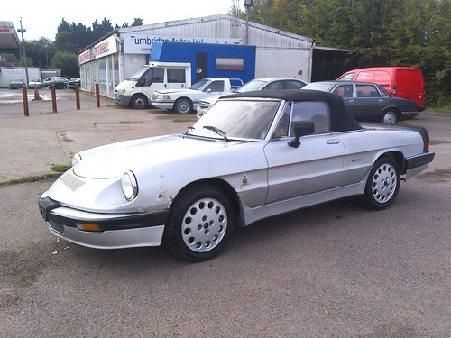 1987 Alfa Romeo Spider Project Vehicle For Sale