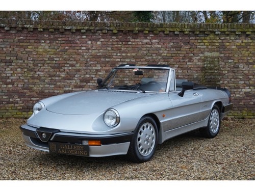 1988 Alfa Romeo Spider 2.0 Quadrifoglio Verde "QV" original Dutch In vendita