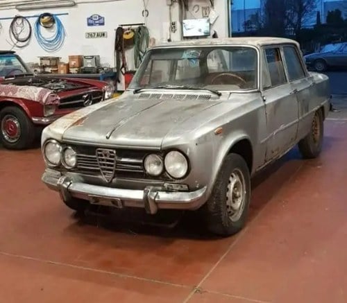 1969 Alfa Romeo Giulia super biscione 1.6 da restauro totale