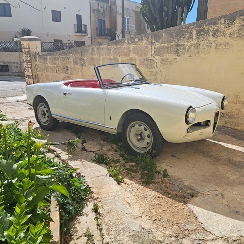 1957 Alfa Romeo Giulietta Type 750 Spider Passo Corto