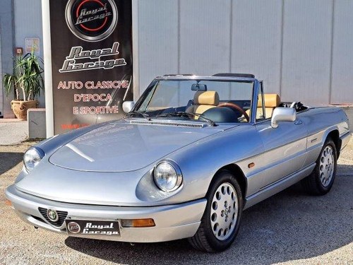 1990 ALFA ROMEO SPIDER DUETTO 2.0 IE -ASI\CRS- For Sale
