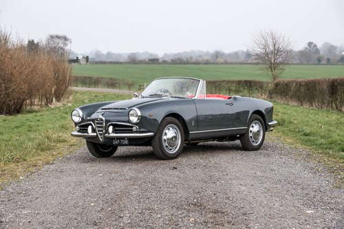 1963 Alfa Romeo Giulia Spider 1600 In vendita
