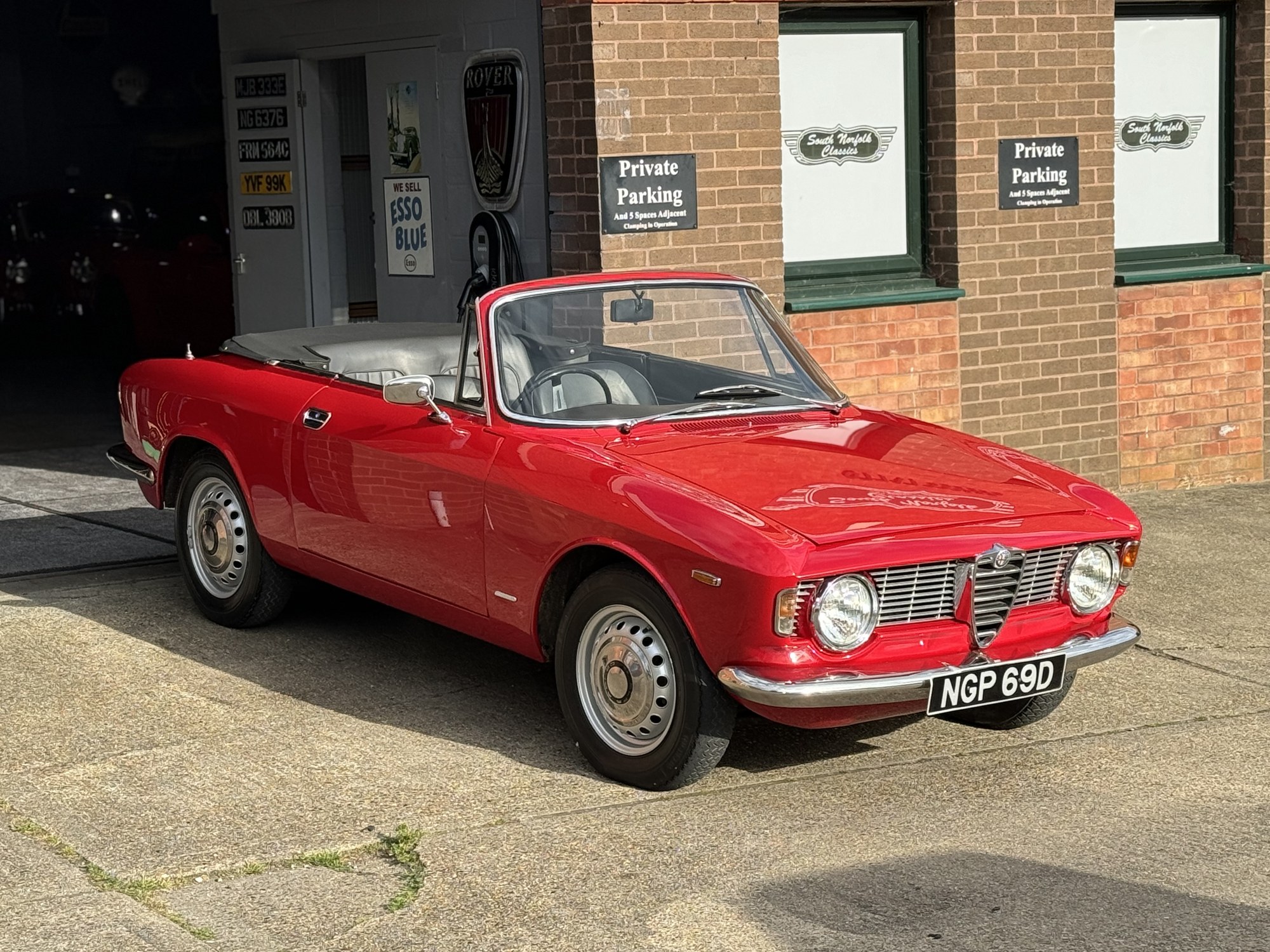 1966 Alfa Romeo GTC Sprint Giulia convertible, foto 3