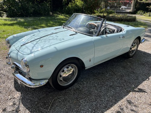 1960 Alfa romeo giulietta spider veloce seconda serie SÅLD