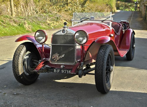 1929 Alfa Romeo Zagato 1750SS Spider Te koop