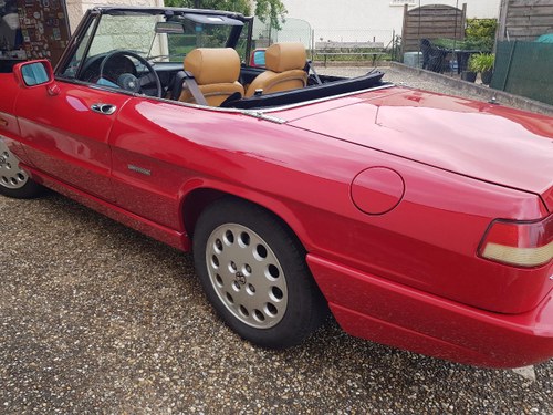 1990 Alfa Romeo Spider Quadrifoglio Verde For Sale