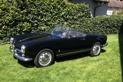 1962 Alfa Romeo Giulietta Spider 1600 95 PS