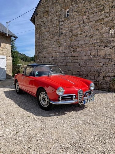 1963 Alfa Romeo Giulietta Spider Type 750/101 For Sale