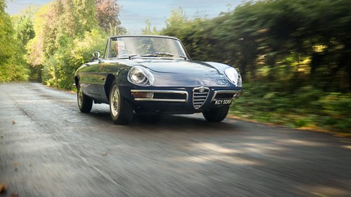 1967 Alfa Duetto 1600 (with factory hardtop) VENDU