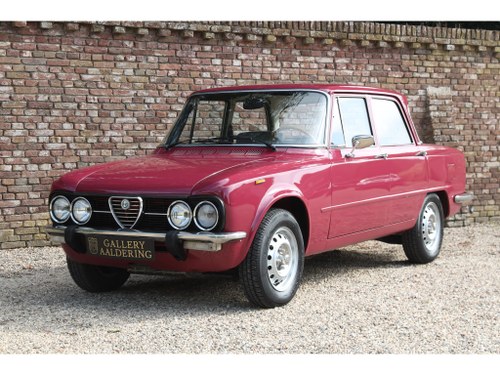 1975 Alfa Romeo Giulia 1300 Nuova Super Well-preserved Nuova Supe VENDIDO