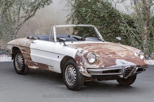 1967 Alfa Romeo Giulia Spider Duetto For Sale