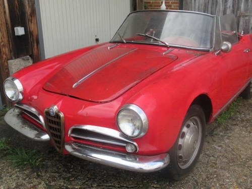 1966 Alfa Romeo Giulietta Spider Type 750/101 In vendita