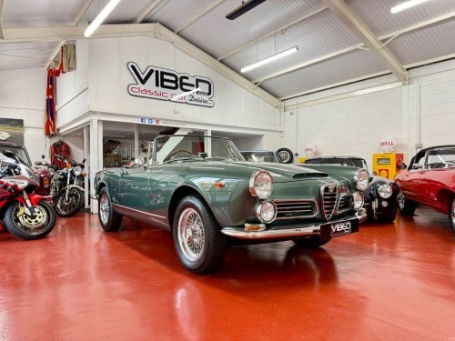 1966 Alfa Romeo 2600 Spider / Factory RHD / £103,000 Restoration VERKAUFT