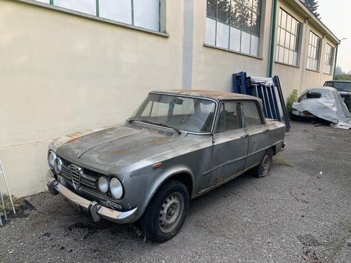 1969 Alfa Romeo GIULIA SUPER BISCIONE 1.6 DA RESTAURO