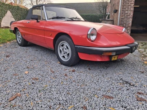 1985 Alfa Romeo Spider Quadrifoglio Verde Te koop